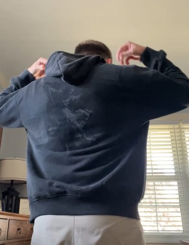 Brad S. review of Archangel Michael Hoodie - Acid Wash image 1 out of 1