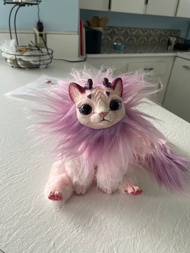 Customer photo review of Snow leopard– Pink