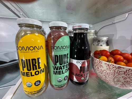 Customer photo review of Pure Organic Juices - Variety Sample Pack ( 12 Pack )