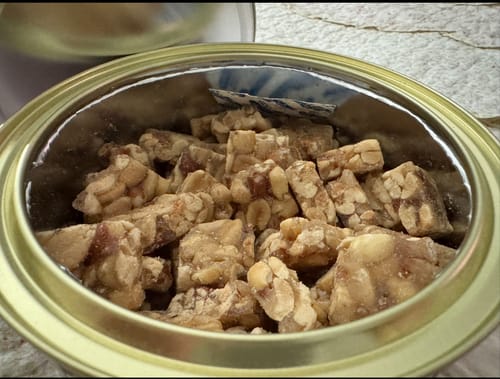 Customer photo review of Peanut Brittle Squares