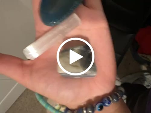 Customer video review of AuraBloom Subscription Box