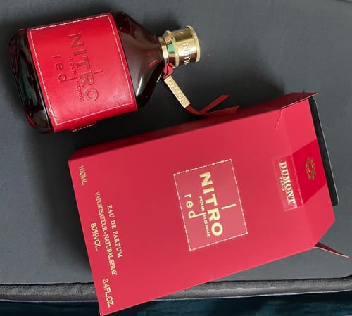 Customer photo review of Dumont Nitro Red Pour Homme Eau De Parfum For Men