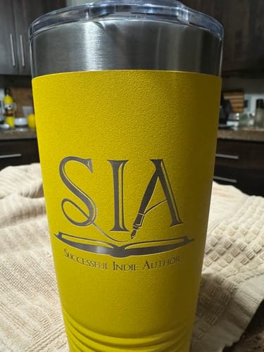 Customer photo review of (12) 20 oz. Custom Engraved Tumblers