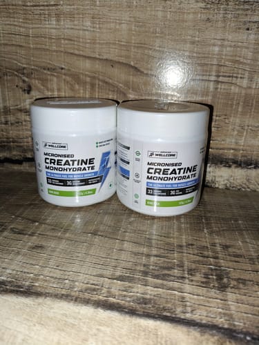 Customer photo review of Wellcore - Pure Micronised Creatine Monohydrate | Kiwi Kick (122g, 33 servings)