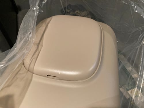 Customer photo review of Self-Cleaning Litter Box