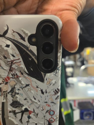 Customer photo review of Pisces Samsung Case