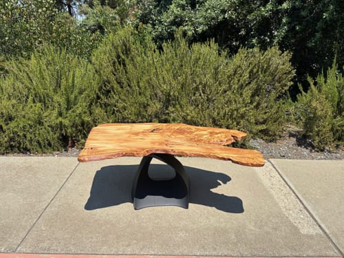 Customer photo review of Coffee Table Base 121B Tulipe 16H Metal Elegant Furniture