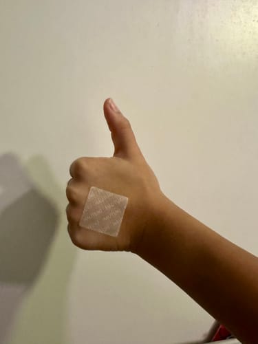 Customer photo review of HAUTUKI Growth Support Patch - 5 Month Supply (5Box) 40% OFF
