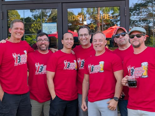 Customer photo review of B3 Breweries T-Shirt