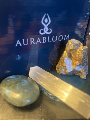 Customer photo review of AuraBloom Subscription Box