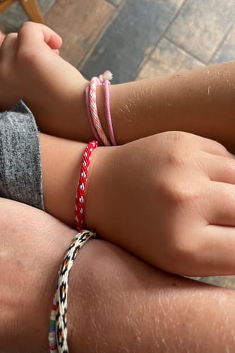 Customer photo review of Kumihimo Bracelet Kit