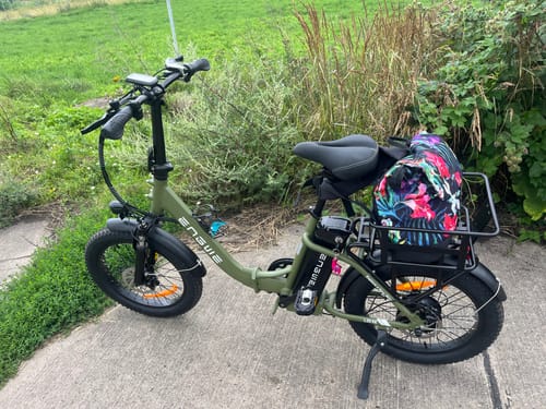 Customer photo review of Engwe L20 SE 250W 20" Foldable Electric Bike 561Wh Trekking Bike Step-through E-bike 36V 15.6Ah Battery