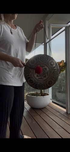 Customer photo review of Shri Yantra Mandala - Healing Gong