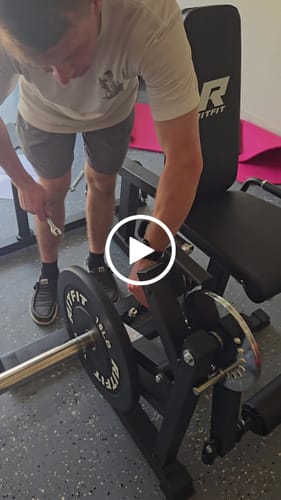 Customer video review of RitFit PLC01 Leg Extension Curl Machine