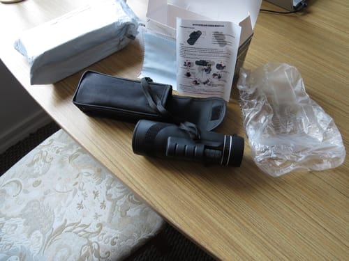Customer photo review of Starscope Monocular Master - Enhanced Viewing, Clear and Crisp