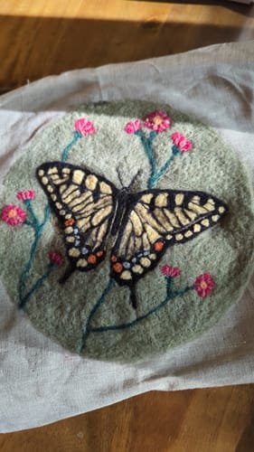 Luci D. review of Dani Ives' Butterfly Needle Felting Kit image 1 out of 1