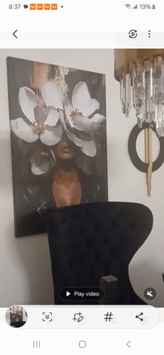 Customer photo review of Golden Petals of Elegance - Cole Williams
