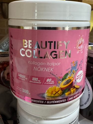 Customer photo review of Beautify Kollagén italpor nőknek
