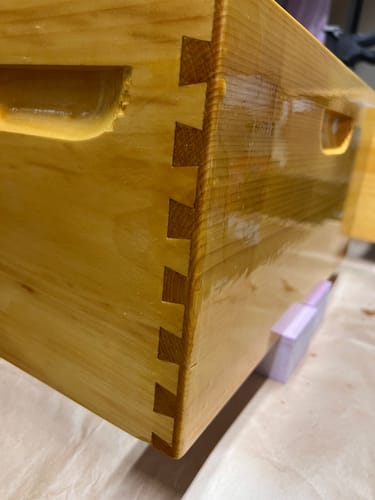 Customer photo review of 9 5/8" Unassembled (5 Frame) Nuc Box - Select Grade
