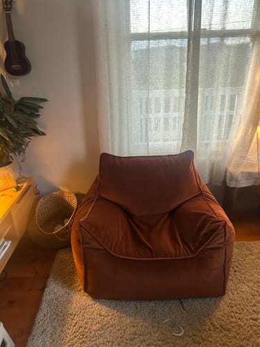 Customer photo review of DODO BEAN BAG - VELVET