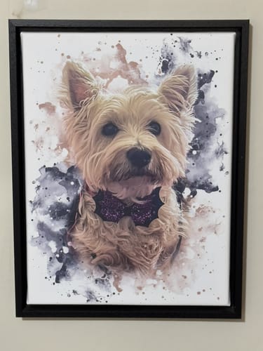 undefined review of Your Pet as Watercolor Portrait image 1 out of 1