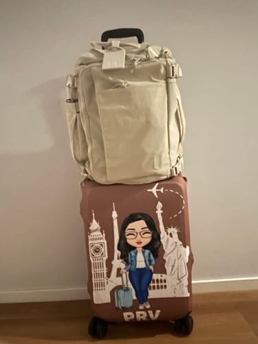 Customer photo review of Blast Quick Access 28L-38L Carry On Travel Backpack