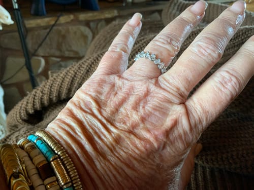 Customer photo review of Rock Candy | Asscher & Emerald