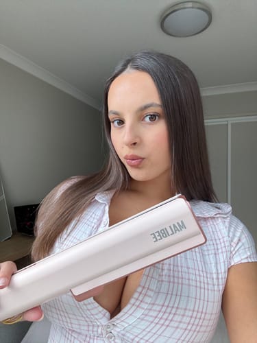 Customer photo review of Malibee 2-in-1 Sleek Air Straightener