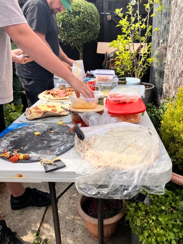 Customer photo review of Sourdough Pizza Bases