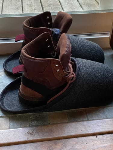 Customer photo review of Indoor Overshoes