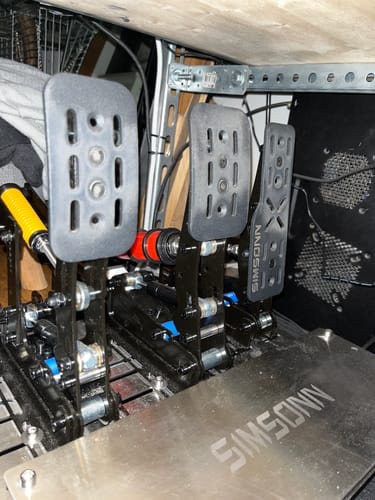 Customer photo review of Simsonn Pro Plus Pedal Upgrade Hydraulic Pedal Set Black