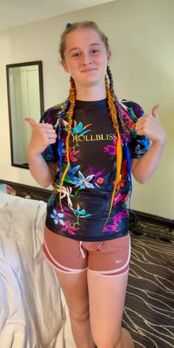 Customer photo review of Black Resort BJJ Rashguard