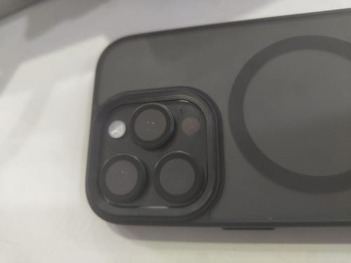 Customer photo review of ultraglass.in Camera Rings Lens Protector for iPhone 16 Pro / 16 Pro Max