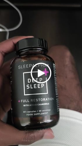 Customer video review of Deep Sleep + Full Restoration With Added Ashwagandha