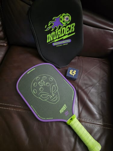 Customer photo review of The Invader 16mm Pickleball Paddle (Ambassador)