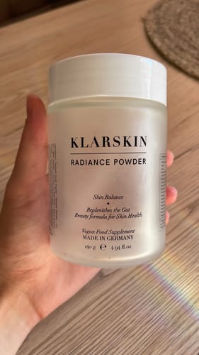 Customer photo review of Radiance Powder