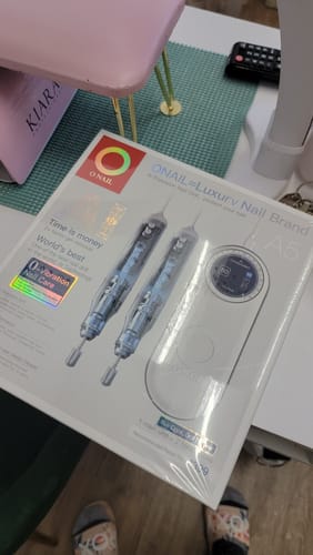 Customer photo review of O NAIL AI Precision Nail Drill