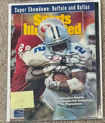 Customer photo review of Emmitt Smith Autograph Signing