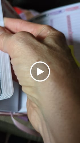 Customer video review of Pink Croc - Planning Journal