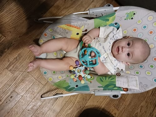 Customer photo review of Curated Monthly Baby Box