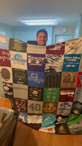 Mindy H. review of Premium T Shirt Quilt image 1 out of 1