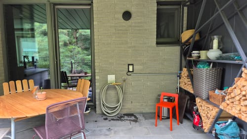 Customer photo review of Aluminum Hose Hanger