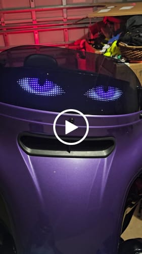 Customer video review of Moto Eyes - Animated Moto Eyes