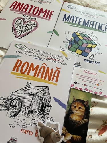 Recenzie cu fotografie de la un client despre Pachet Bacalaureat (Română + Matematică + Anatomie clasele XI-XII) Bacademia