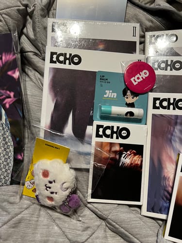Customer photo review of BTS JIN - ECHO 2ND SOLO MINI ALBUM YES24 GIFT STANDARD + WEVERSE ALBUM VER SET
