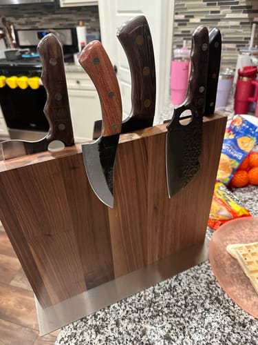 Customer photo review of 5" Fixed Blade