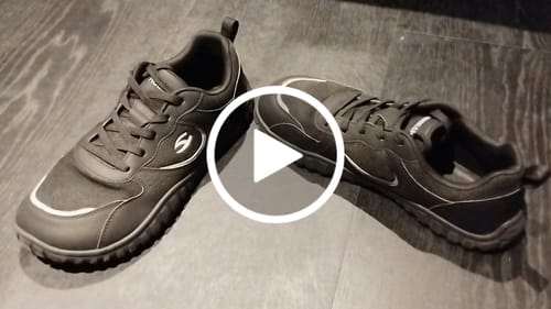 Customer video review of Vale - Wide Toe Sneakers