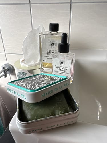 Customer photo review of Mexican Skincare Bestseller