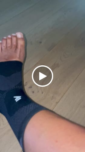 Customer video review of Maintien de Compression pour Chevilles V3