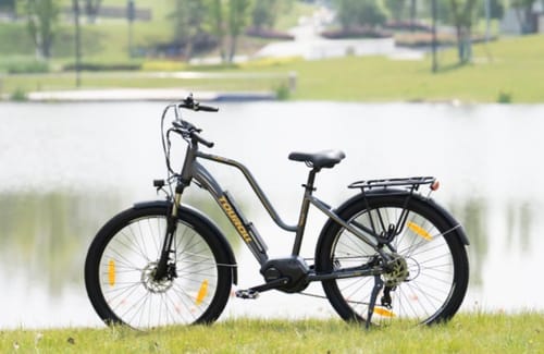 Customer photo review of Touroll MA2 Mid-Drive Electric City Bike